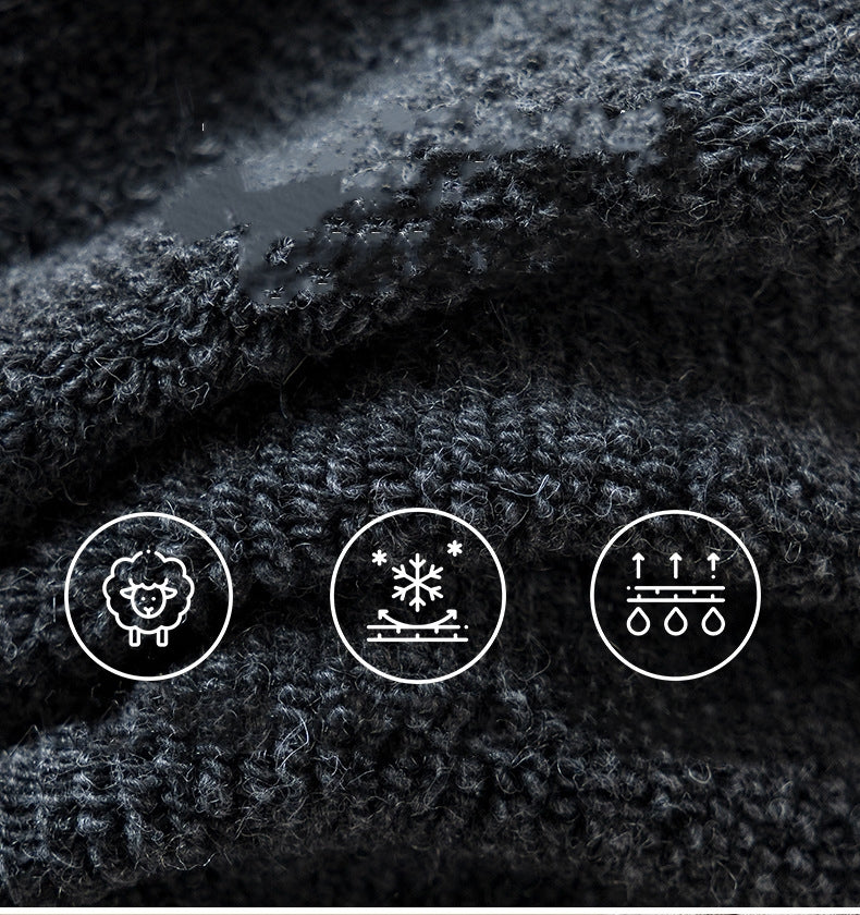 Winter Warmth Thick Wool Socks for Men