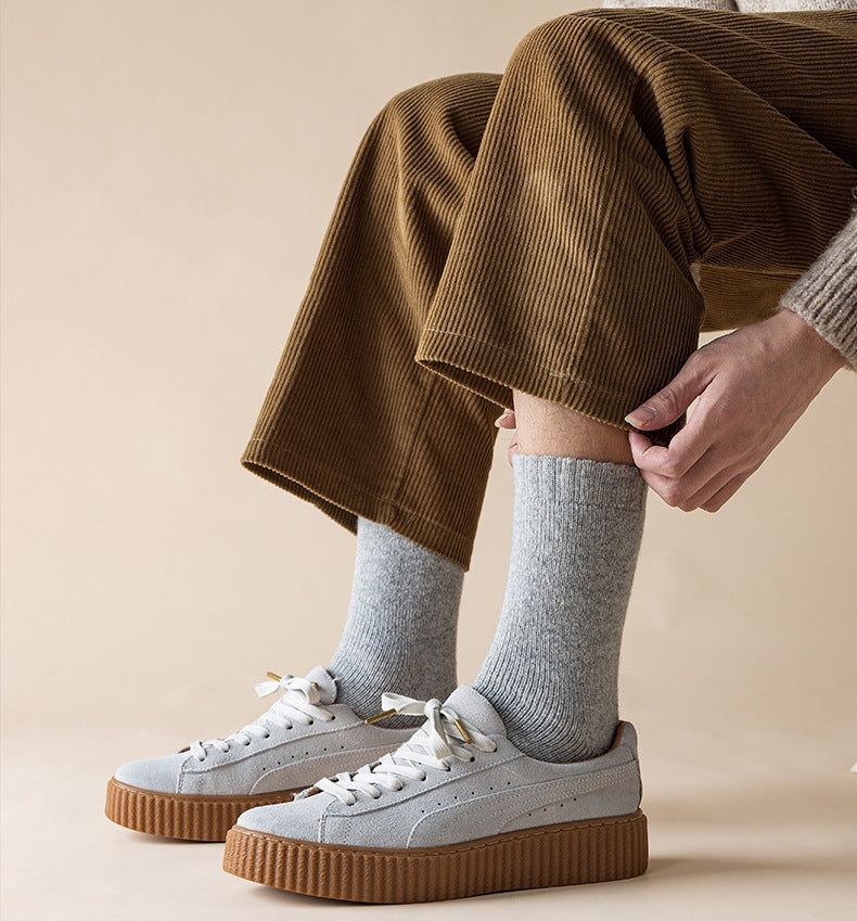 Winter Warmth Thick Wool Socks for Men