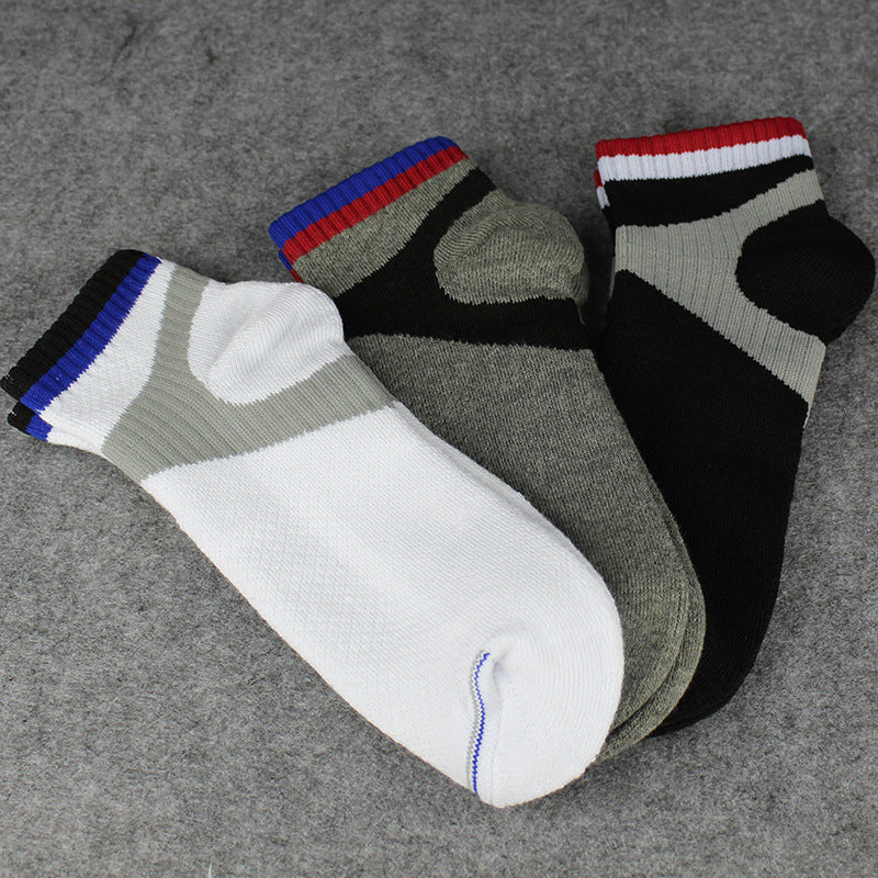 Men's Sports Socks for Badminton Non-Slip Wool Socks