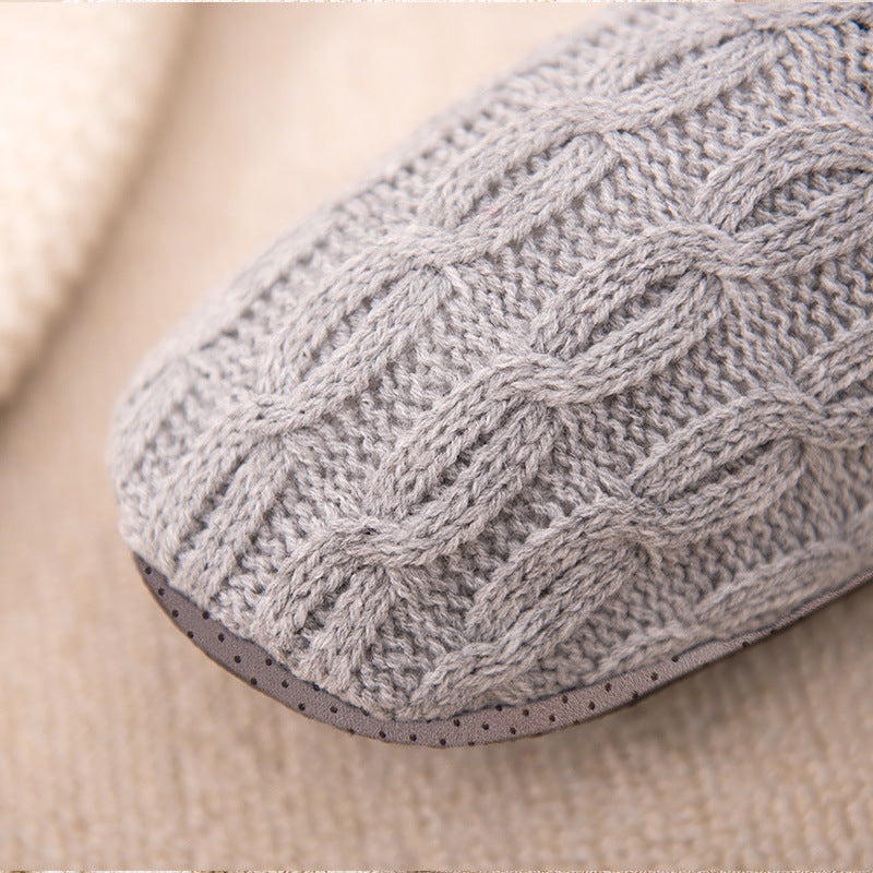 Winter Comfort Elevated Soft Sole Floor Socks For Women Cozy Non-Slip Indoor Socks Ankle Socks