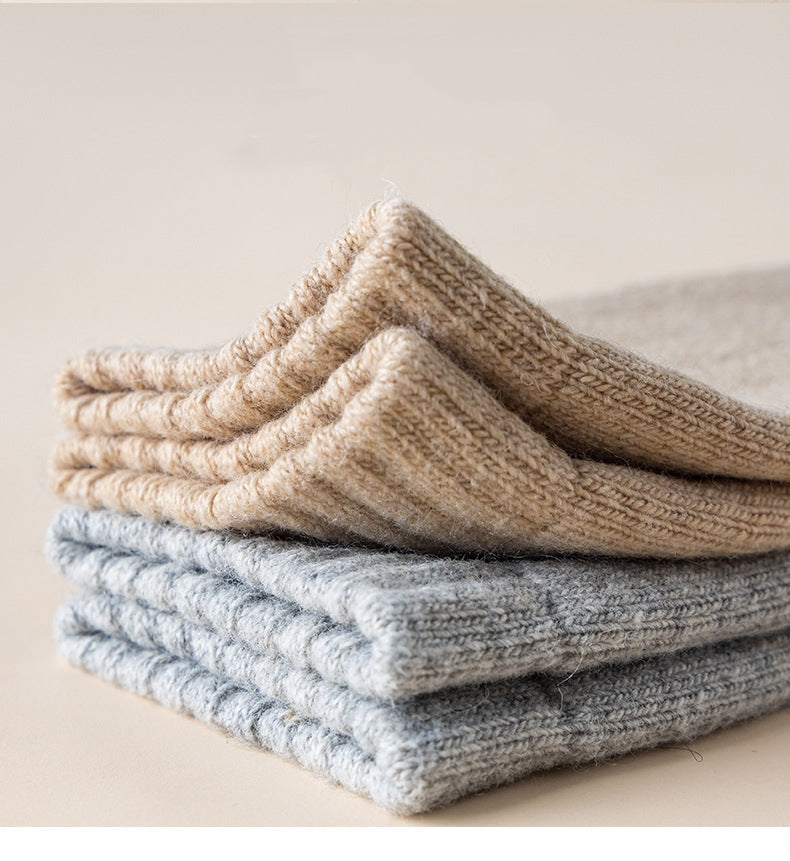 Winter Warmth Thick Wool Socks for Men