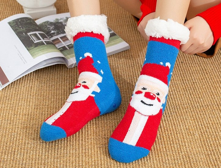 Christmas Sleeping Socks Thick And Warm