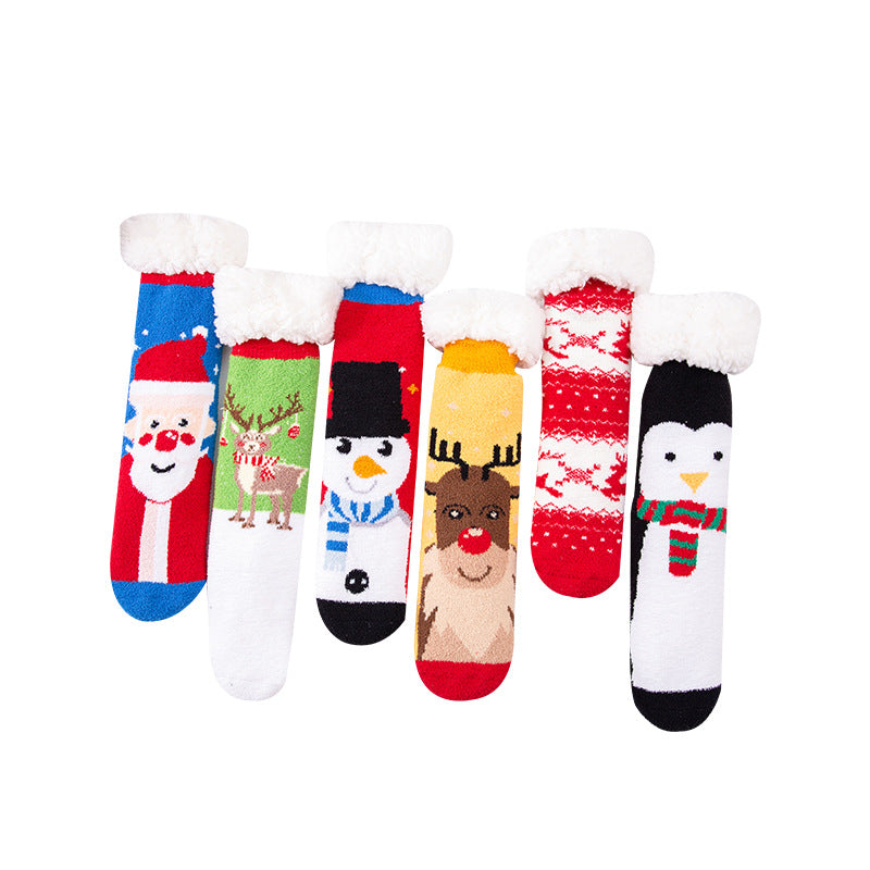 Christmas Sleeping Socks Thick And Warm