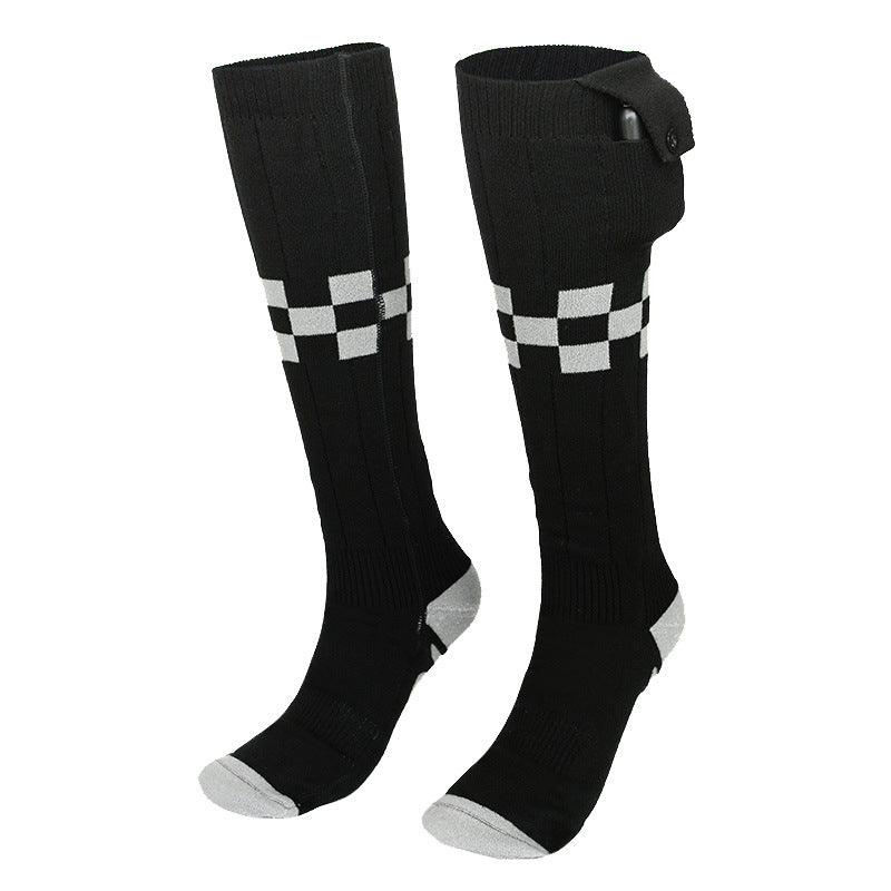 Women Men Rechargeable Machine Washable 4000mAh Heated Socks