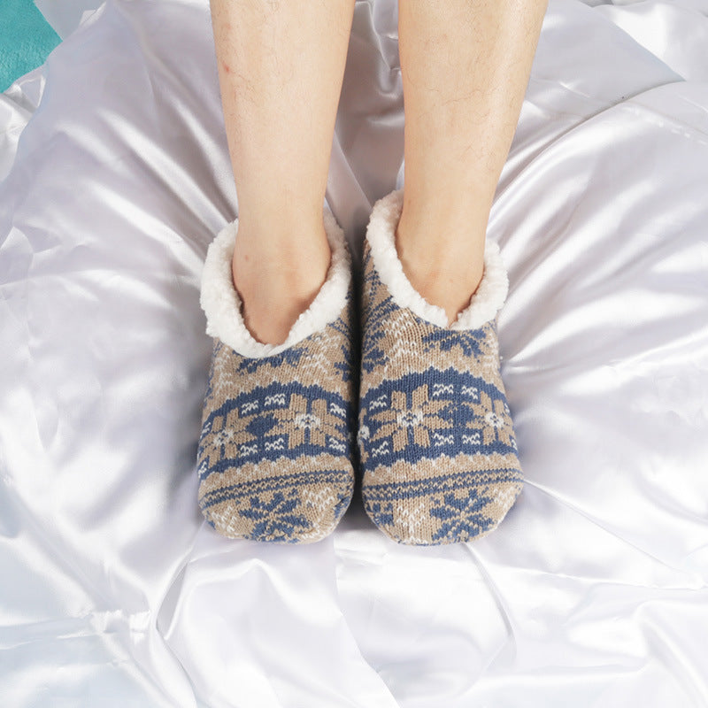 Warmth And Comfort Winter Floor Socks Ankle Socks For Women