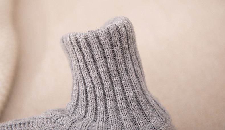 Winter Comfort Elevated Soft Sole Floor Socks For Women Cozy Non-Slip Indoor Socks Ankle Socks