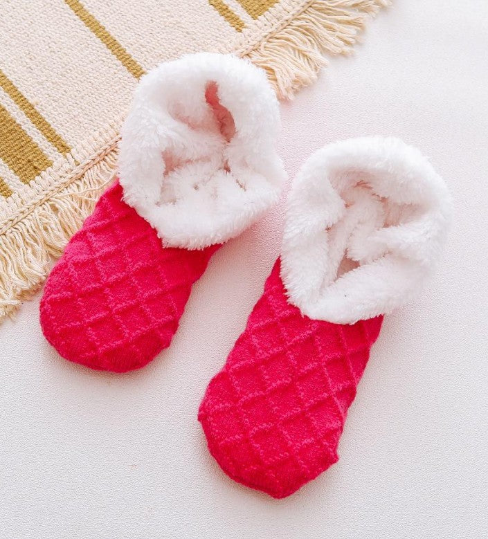 Stylish Black Gray Socks-Cozy Woolen Socks for Warmth Thick Floor Socks