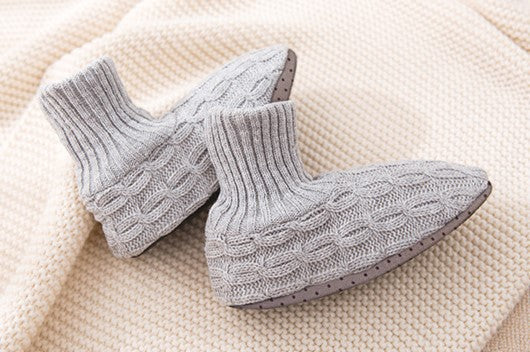 Winter Comfort Elevated Soft Sole Floor Socks For Women Cozy Non-Slip Indoor Socks Ankle Socks