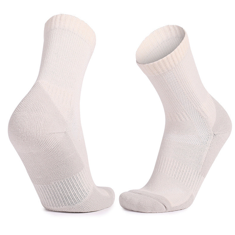 Men's Mid-Calf Wool Socks for Autumn and Winter Snow Activities