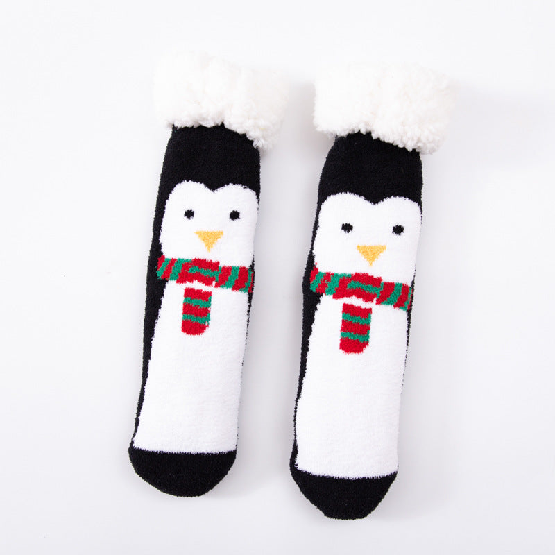Christmas Sleeping Socks Thick And Warm