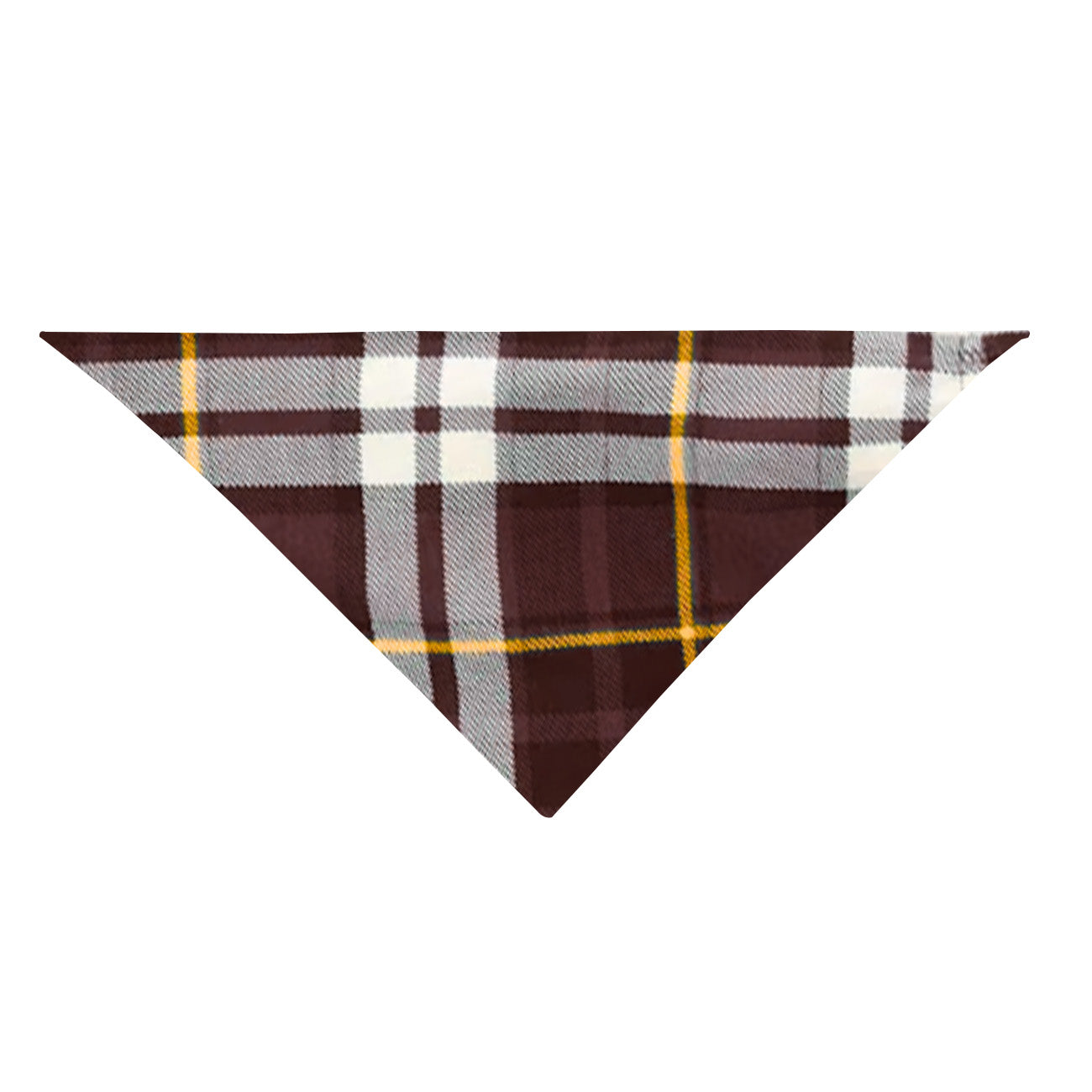 We Wish You a Merry Christmas Family Pajamas Set - Black Top / Brown Plaid Pants / Brown Plaid Sleeves
