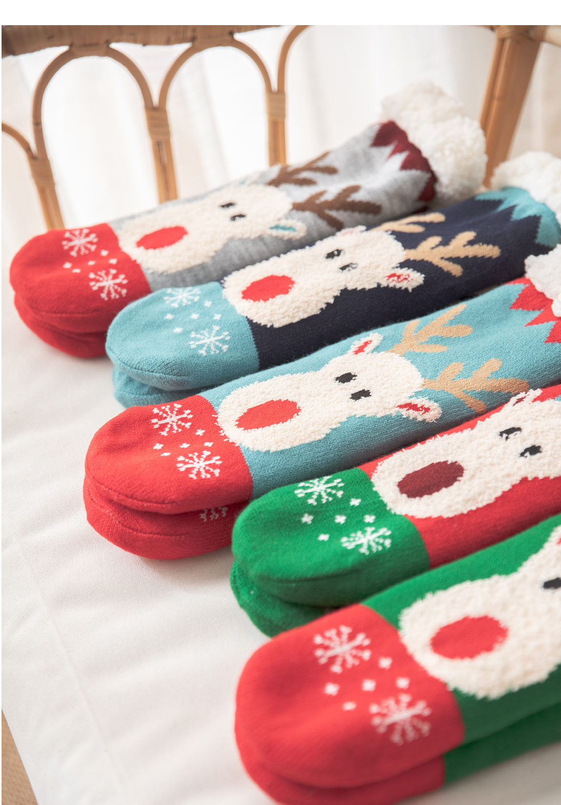 Floor Socks Winter Snow Socks Coral Velvet Socks Home Sleeping Socks Carpet Socks