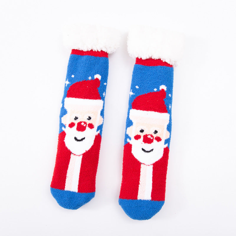 Christmas Sleeping Socks Thick And Warm