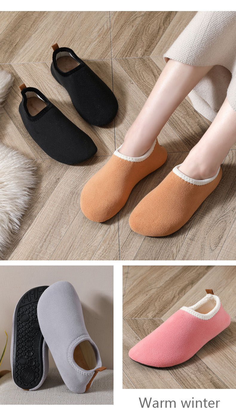 Cozy Winter Floor Shoes Unisex Thick Non-Slip Indoor Home Socks