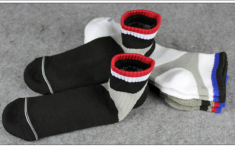 Men's Sports Socks for Badminton Non-Slip Wool Socks