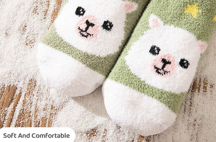 Christmas Sleeping Socks Thick And Warm