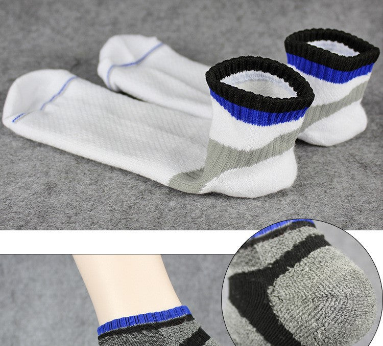 Men's Sports Socks for Badminton Non-Slip Wool Socks