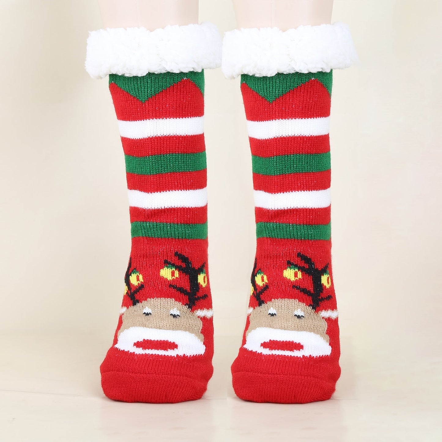 Christmas Fashion Winter Wool Socks Thick Floor Socks