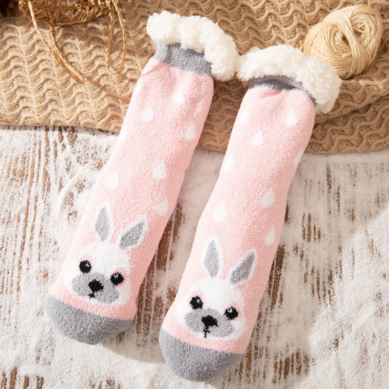 Christmas Sleeping Socks Thick And Warm