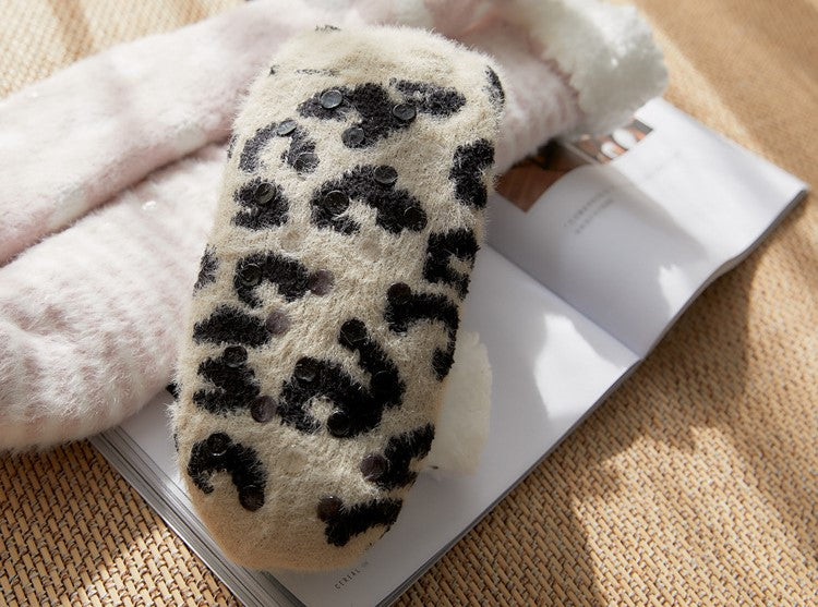Cozy Home Floor Socks: Thick, Fleece-Lined Slipper Socks For Warmth And Comfort