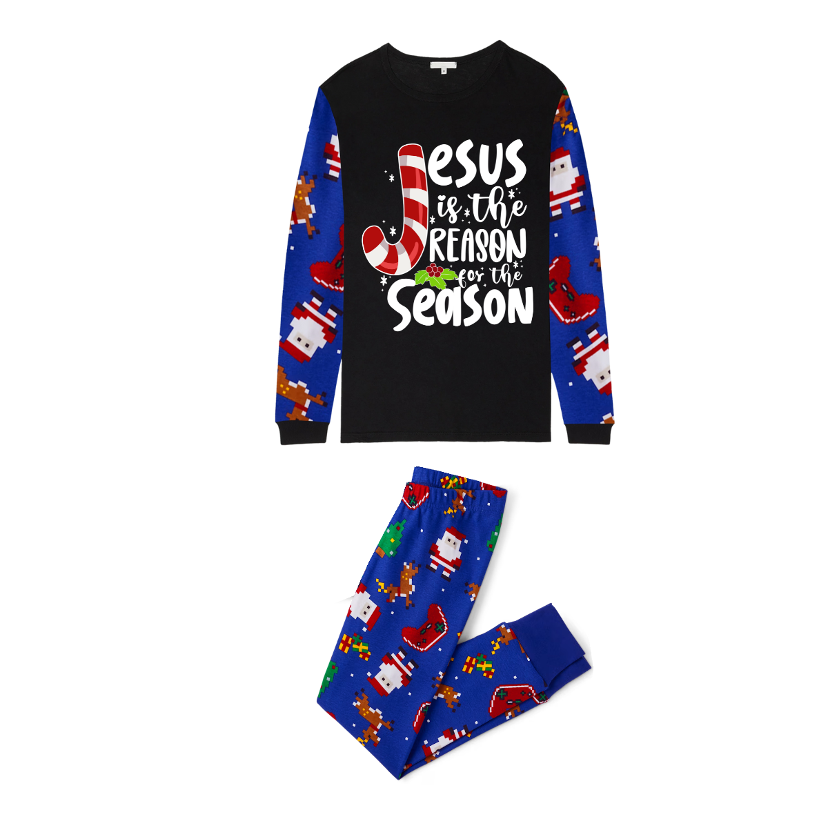 Christmas Cheer Pajama Set ¨C Santa, Gingerbread, and Candy Cane for the Family