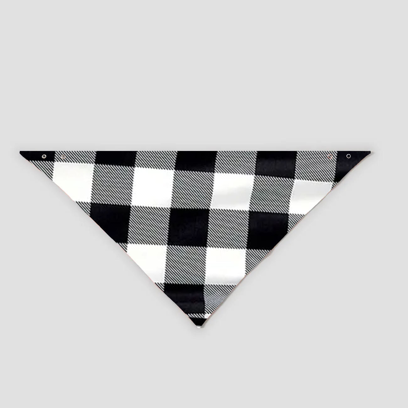 Black and White Plaid Short Sleeve Christmas Family Pajamas Set With Christmas Text Print