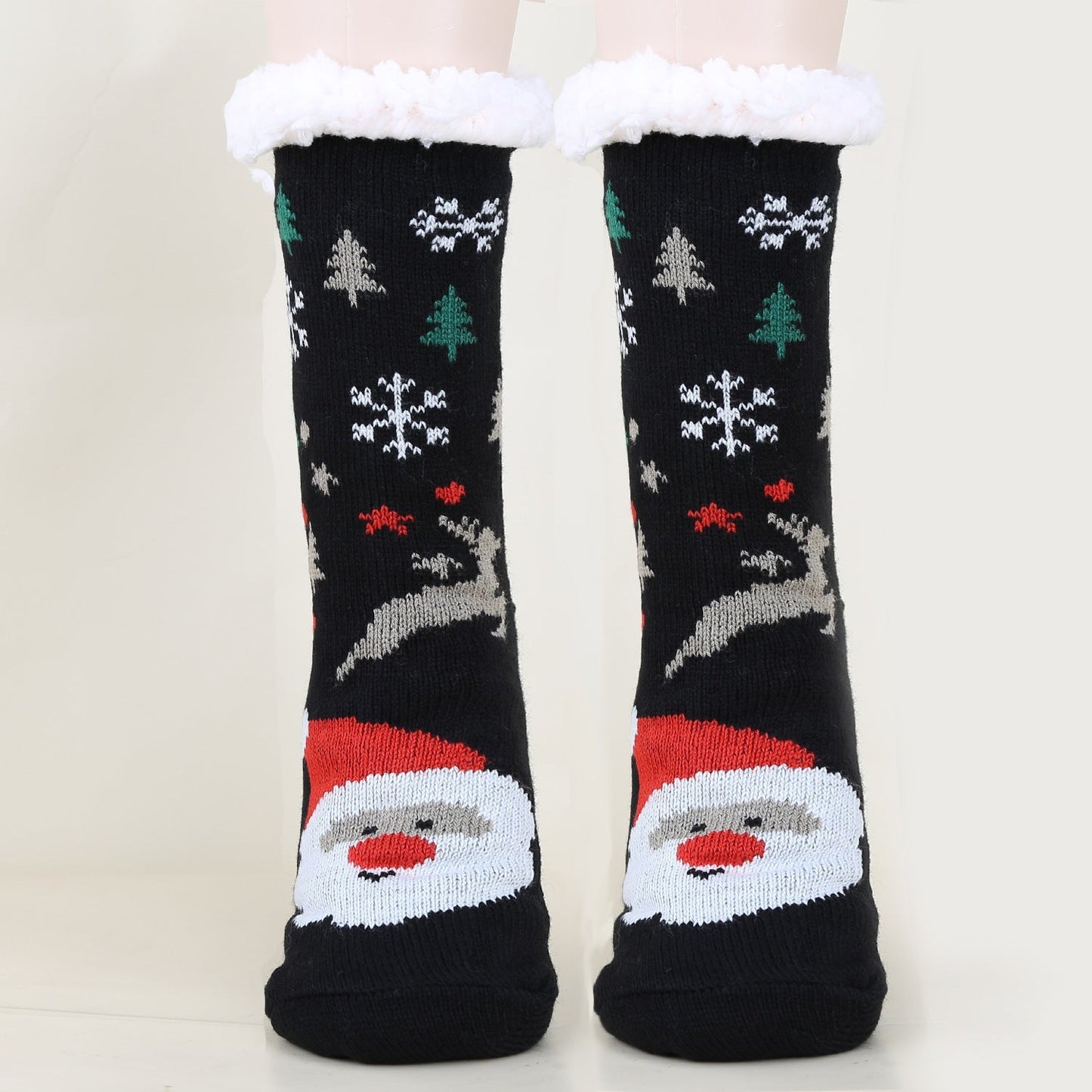 Christmas Fashion Winter Wool Socks Thick Floor Socks