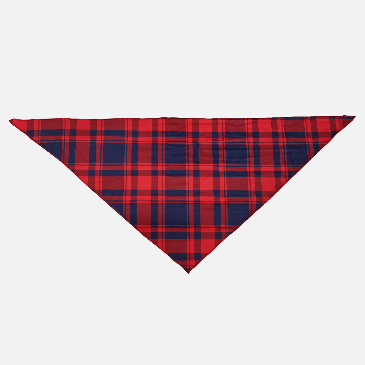 "2025 Christmas Crew" Text and Santa Hat Prints Blue Long Sleeves Top with Red and Blue Plaid Pants Christmas Matching Pajamas