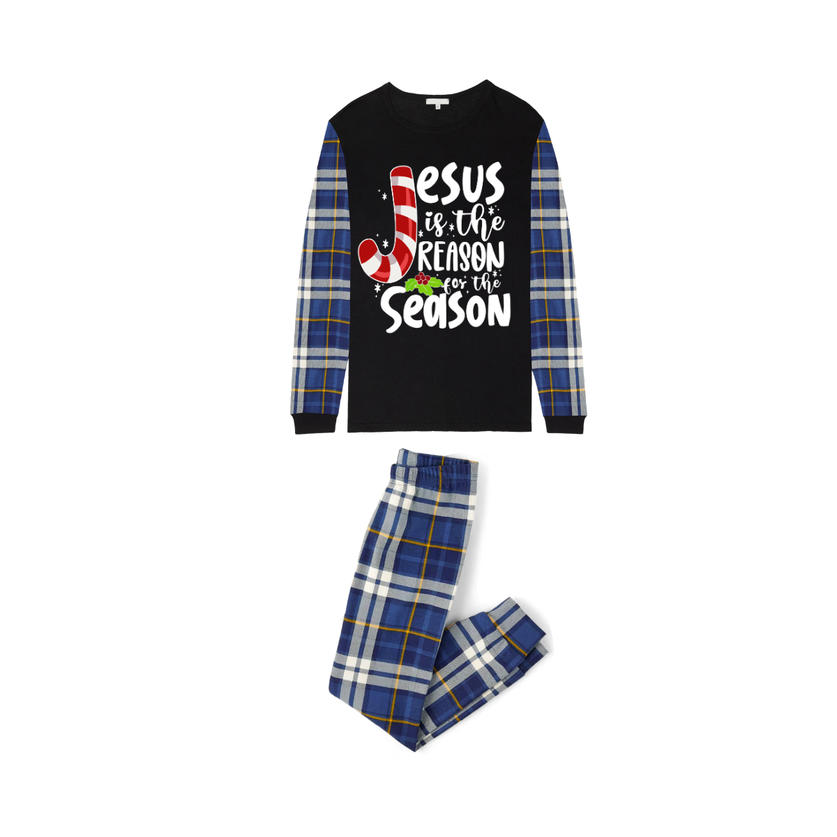 Candy Cane Christmas Pajama Set
