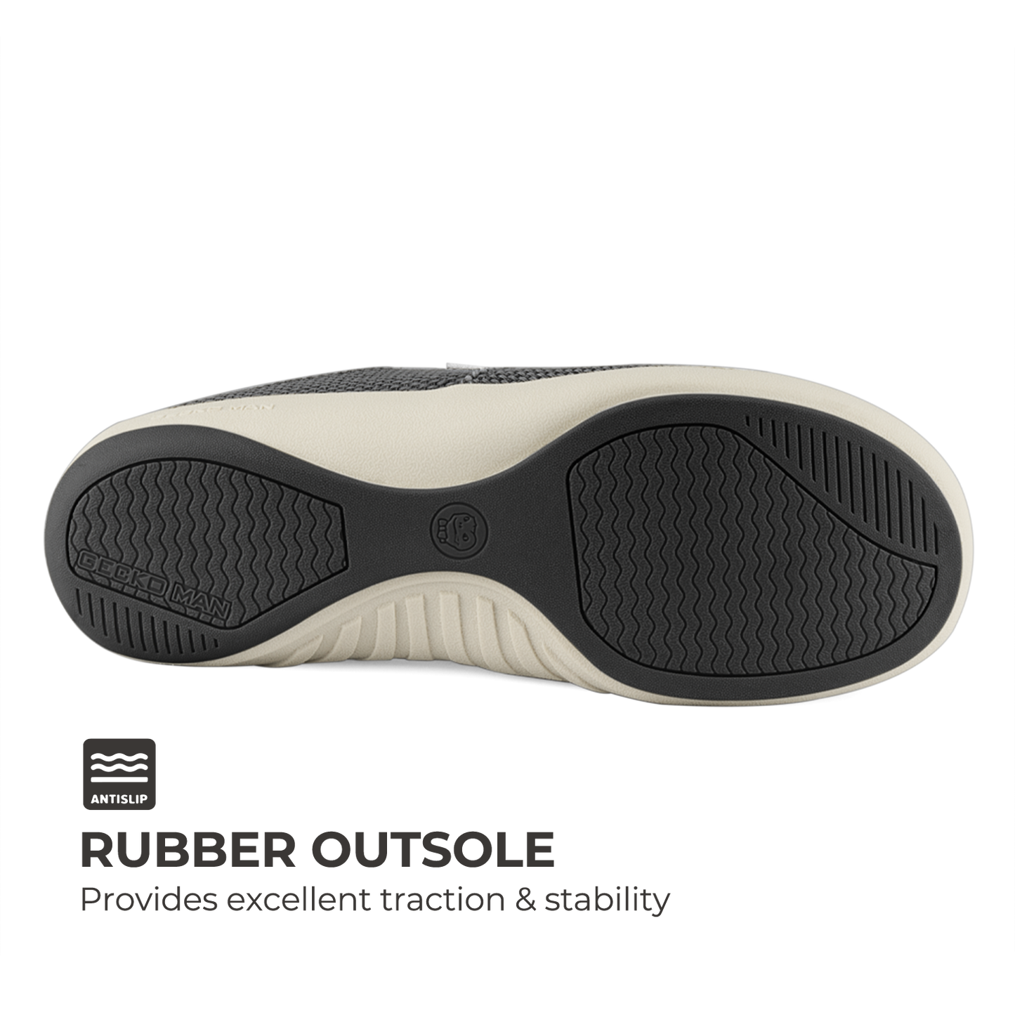 Men's Canvas Arch Support Slippers