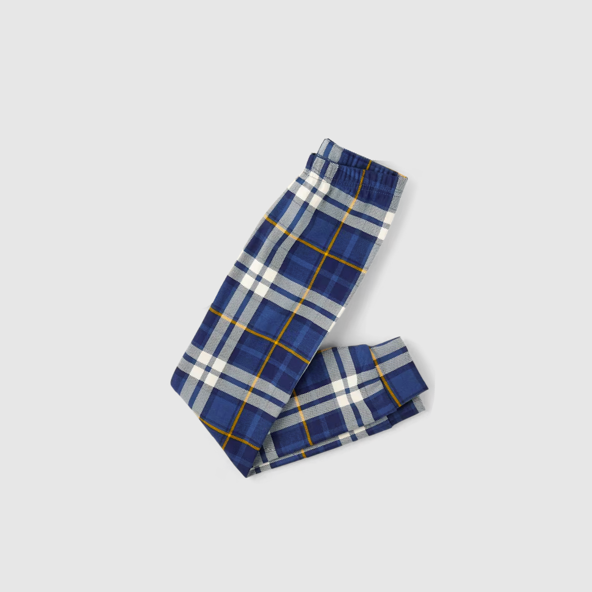 Making Memories Family Christmas Pajamas - White & Blue Plaid