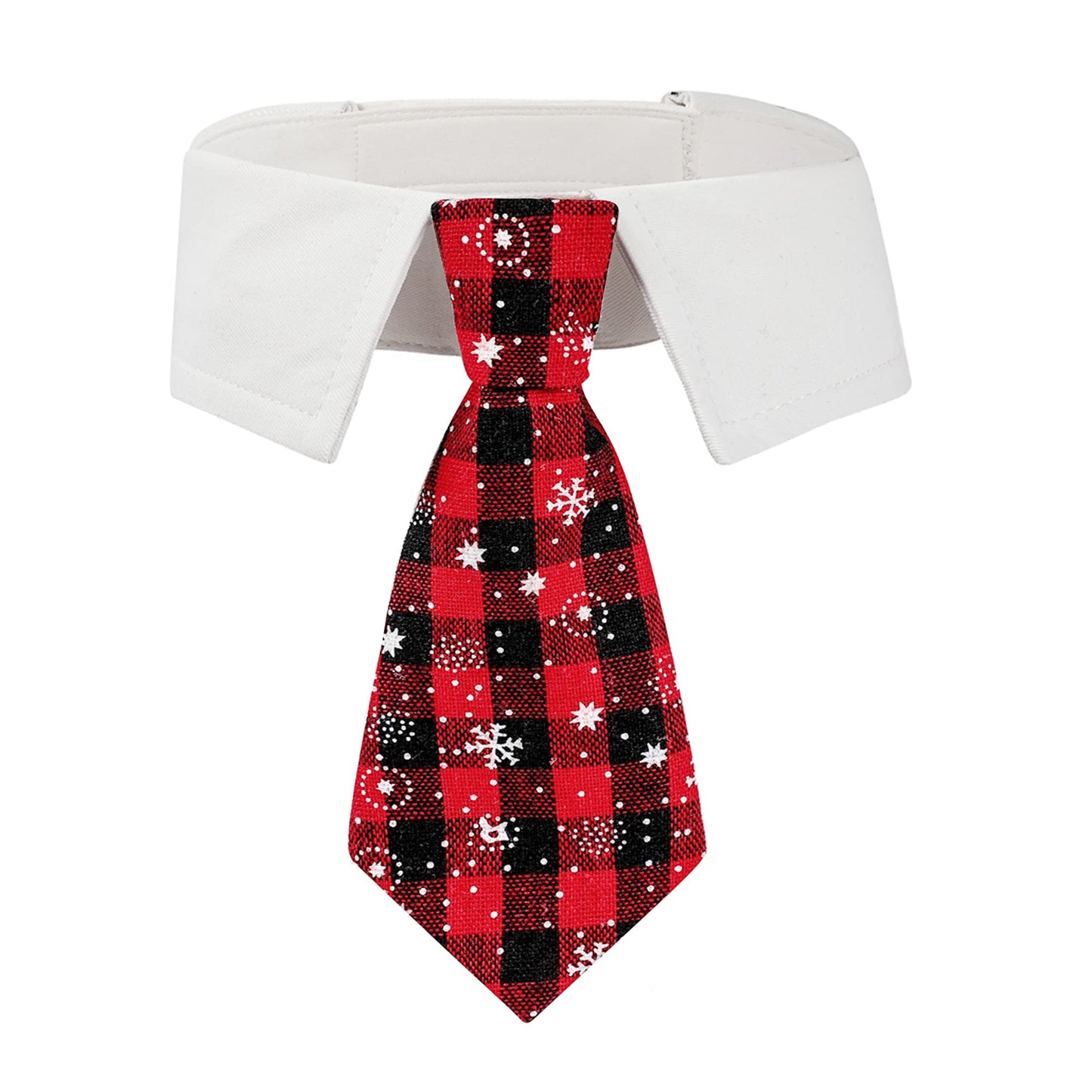Christmas Dog Necktie Pet Tuxedo Christmas Dog Neck Tie Collar