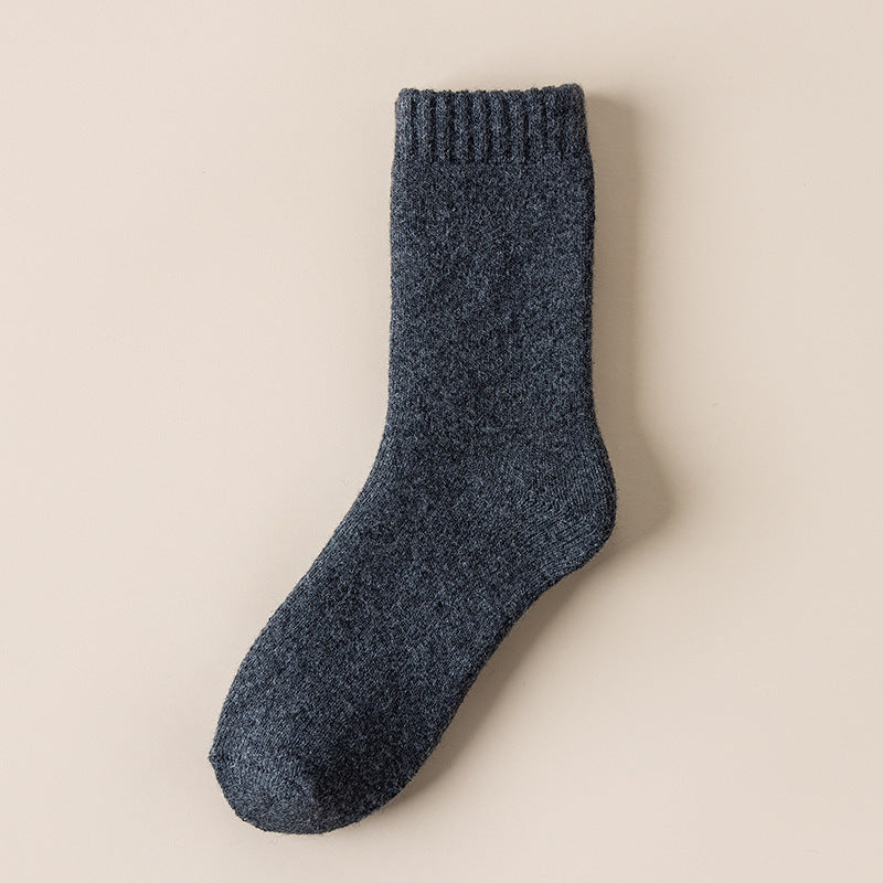 Winter Warmth Thick Wool Socks for Men