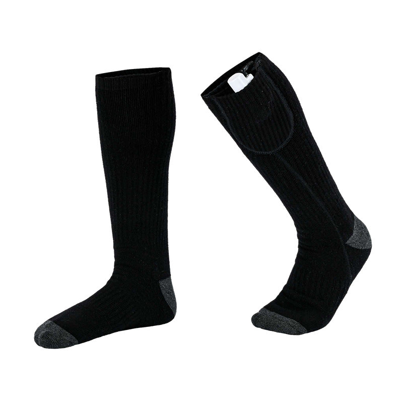Women Men Rechargeable Machine Washable 4000mAh Heated Socks
