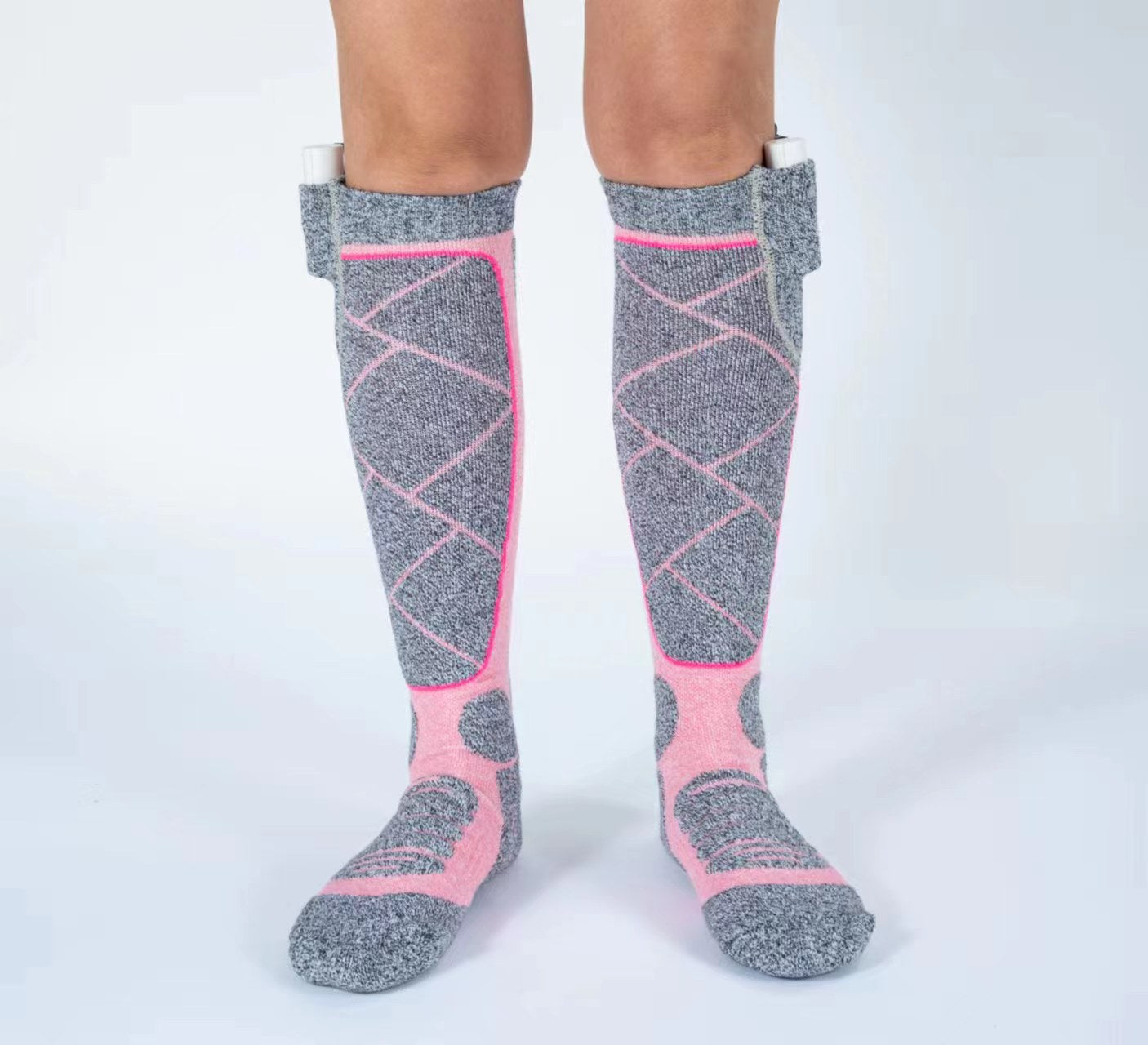 Women Men Rechargeable Machine Washable 4000mAh Heated Socks