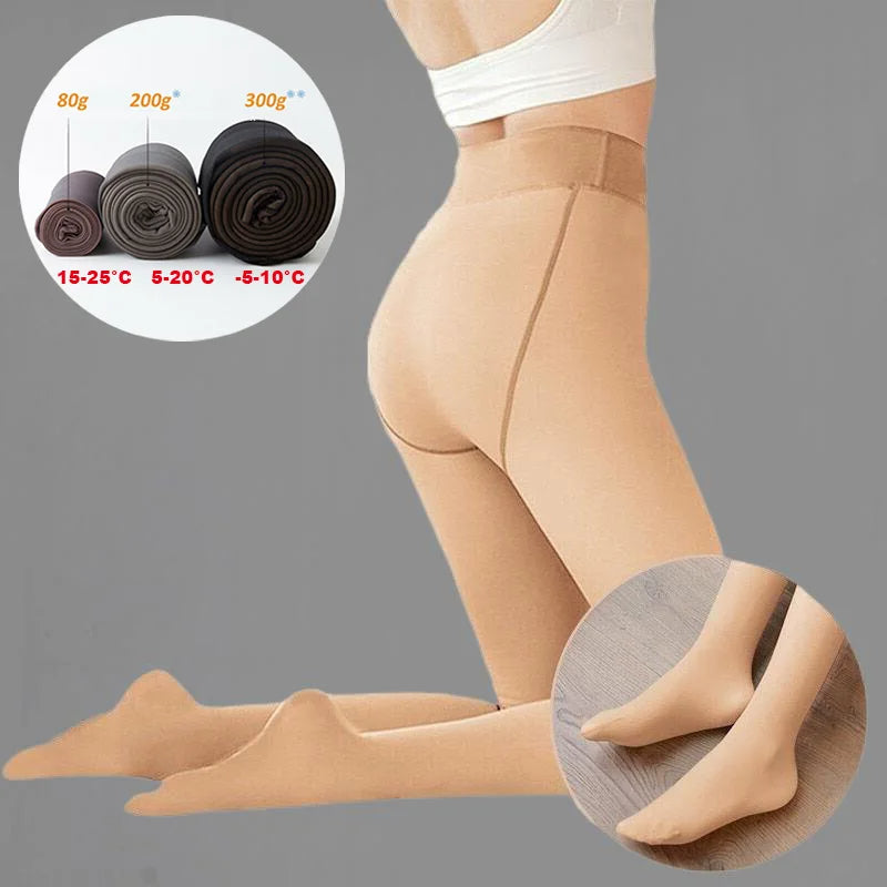 Women's Winter Warm Fleece Lined Tights Leggings