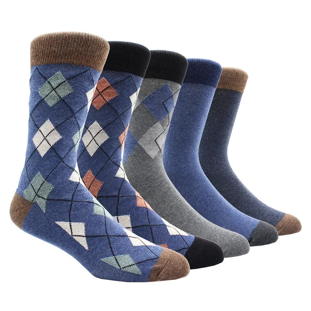 Larger Size 41-48 Casual Fashion Cotton Funny Long Women&Men Socks Contrast Color Rainbow Stripe