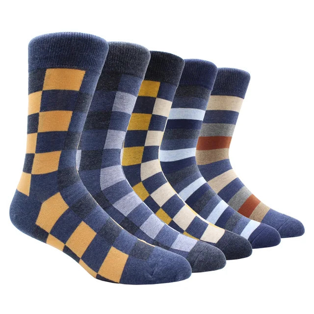 Larger Size 41-48 Casual Fashion Cotton Funny Long Women&Men Socks Contrast Color Rainbow Stripe