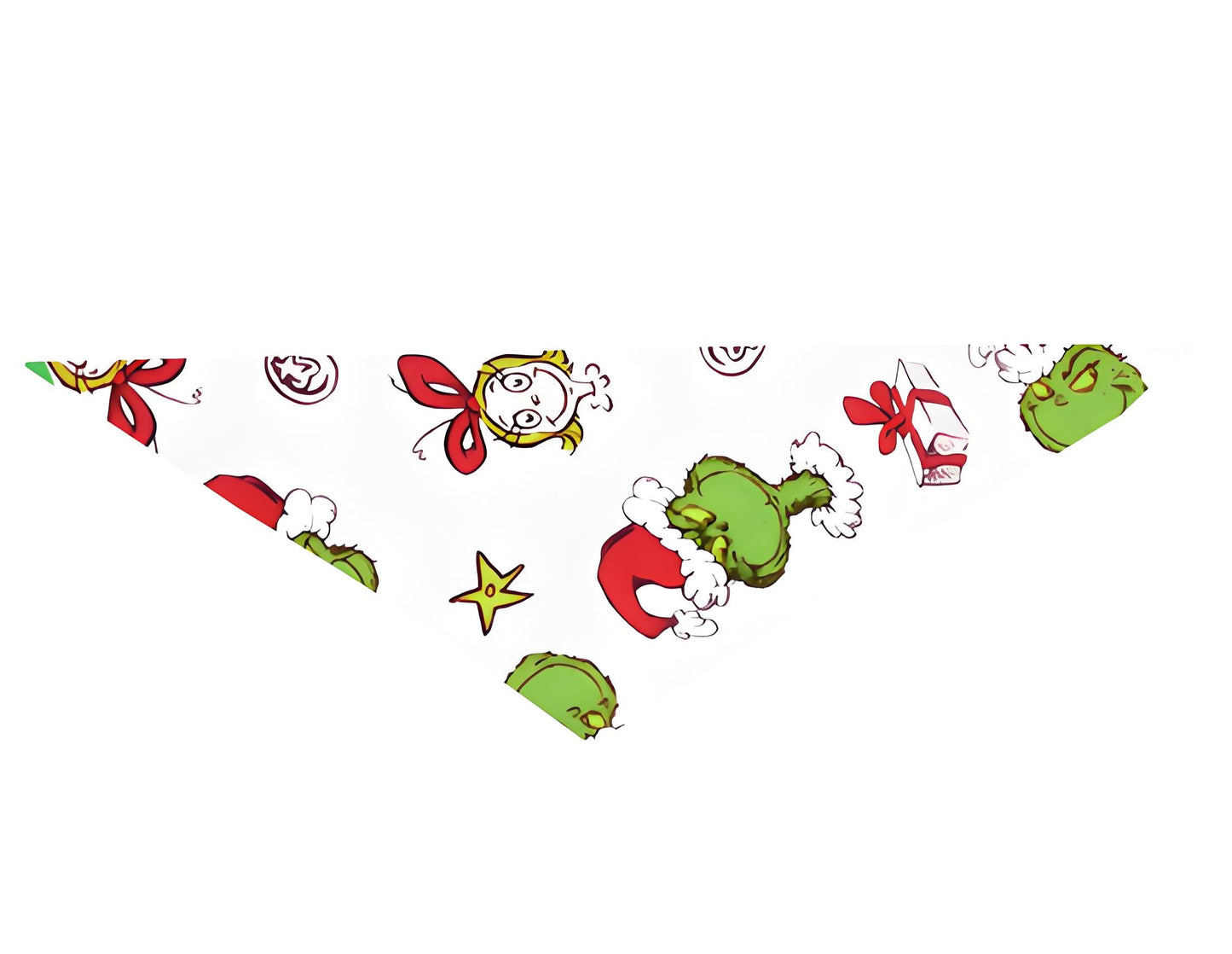 Grinch Ew, People Family Christmas Pajamas Green Reindeer Print