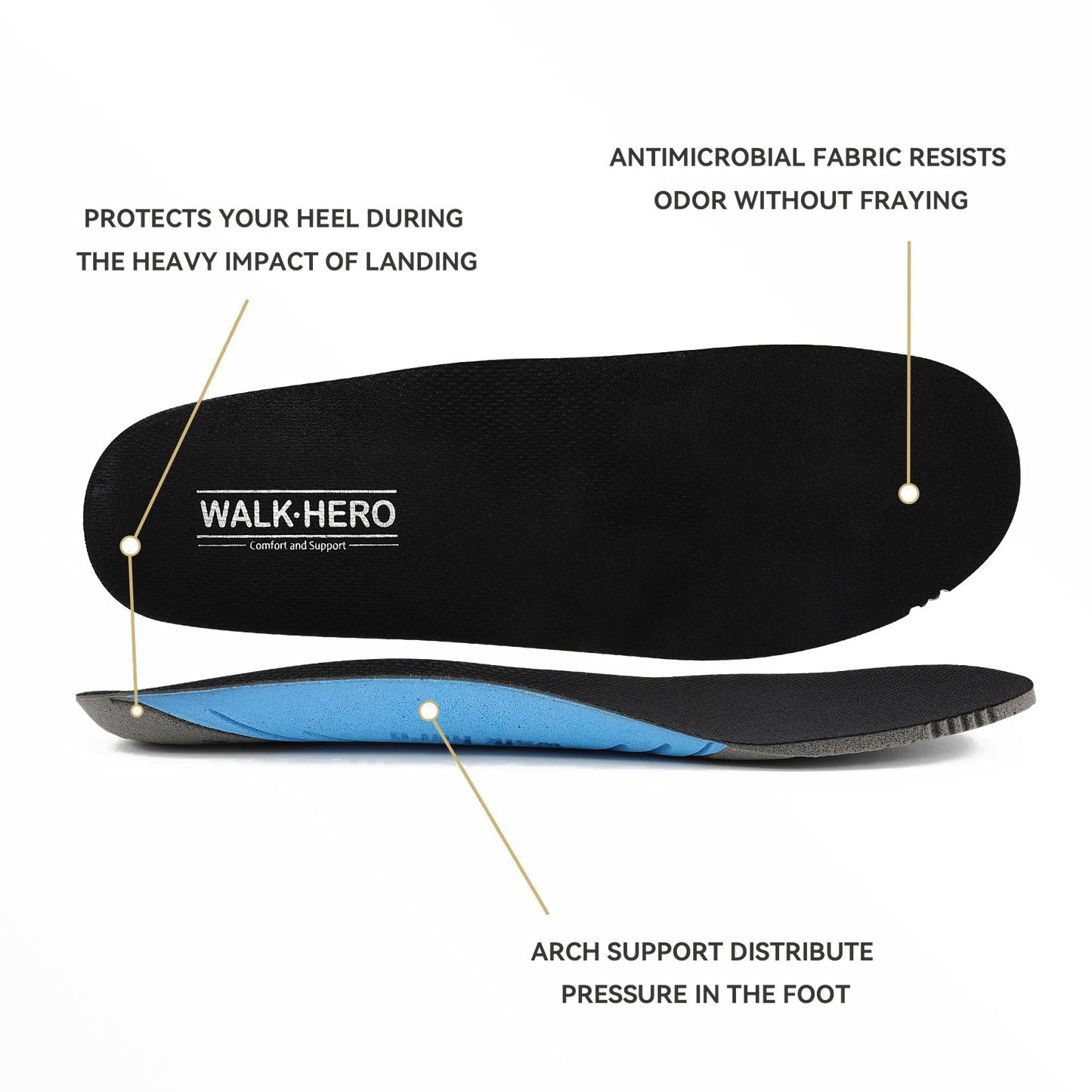 Men's Comfort Arch Support Shoes