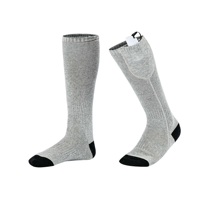 Women Men Rechargeable Machine Washable 4000mAh Heated Socks