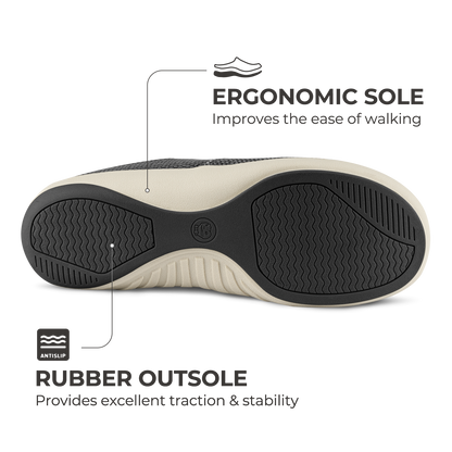 Men's Canvas Arch Support Slippers