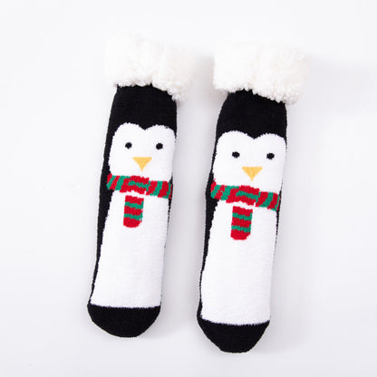 Christmas Sleeping Socks Thick And Warm