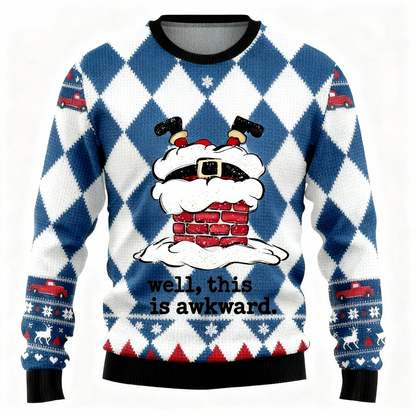 Ugly Christmas Sweater Party 2025 | Playful Santa Claus Edition
