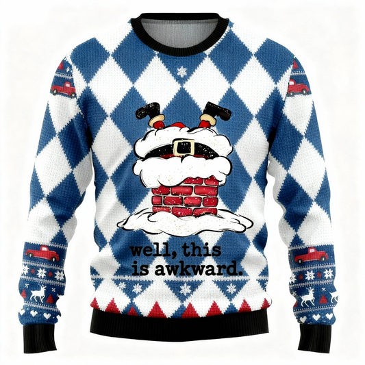 Ugly Christmas Sweater Party 2025 | Playful Santa Claus Edition