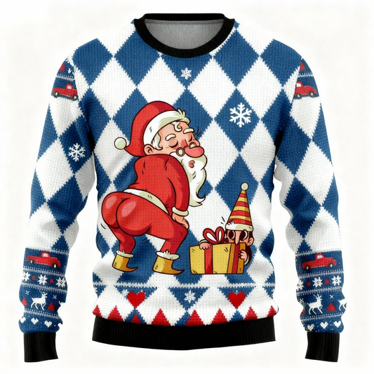 Ugly Christmas Sweater Party 2025 | Zany Santa Claus Edition