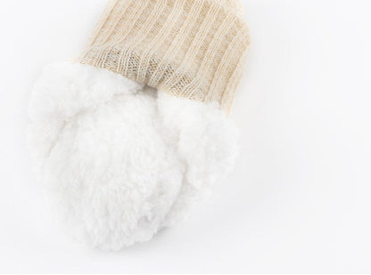 Winter Comfort Elevated Soft Sole Floor Socks For Women  Cozy Non-Slip Indoor Socks Ankle Socks