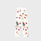 Christmas Collar Button-Up Pajama Set for Couple