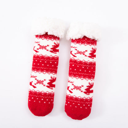 Christmas Sleeping Socks Thick And Warm