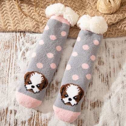Christmas Sleeping Socks Thick And Warm